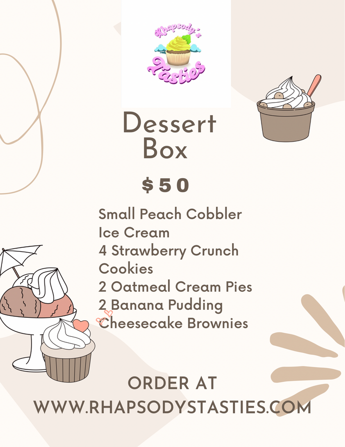 Rhapsody’s Tasties Dessert Box